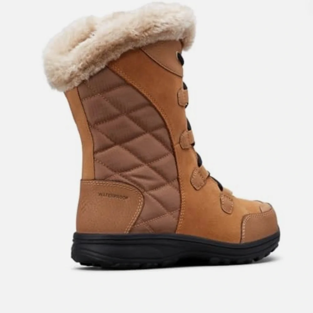 Columbia Women's Ice Maiden II Brown Snow‎ Boots -- 7